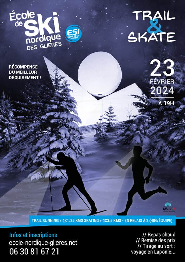 Affiche Trail and Skate 2024