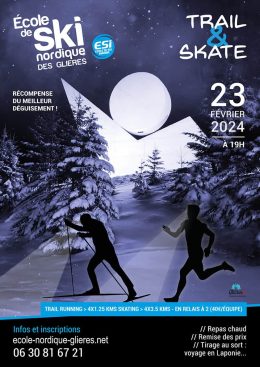 Affiche Trail and Skate 2024